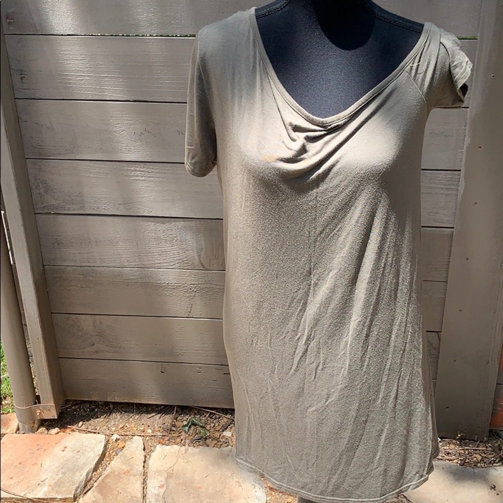 Boohoo One Shoulder T Shirt Dress